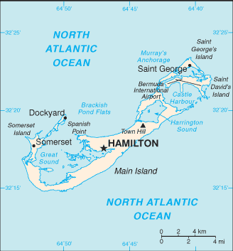 bermuda political map